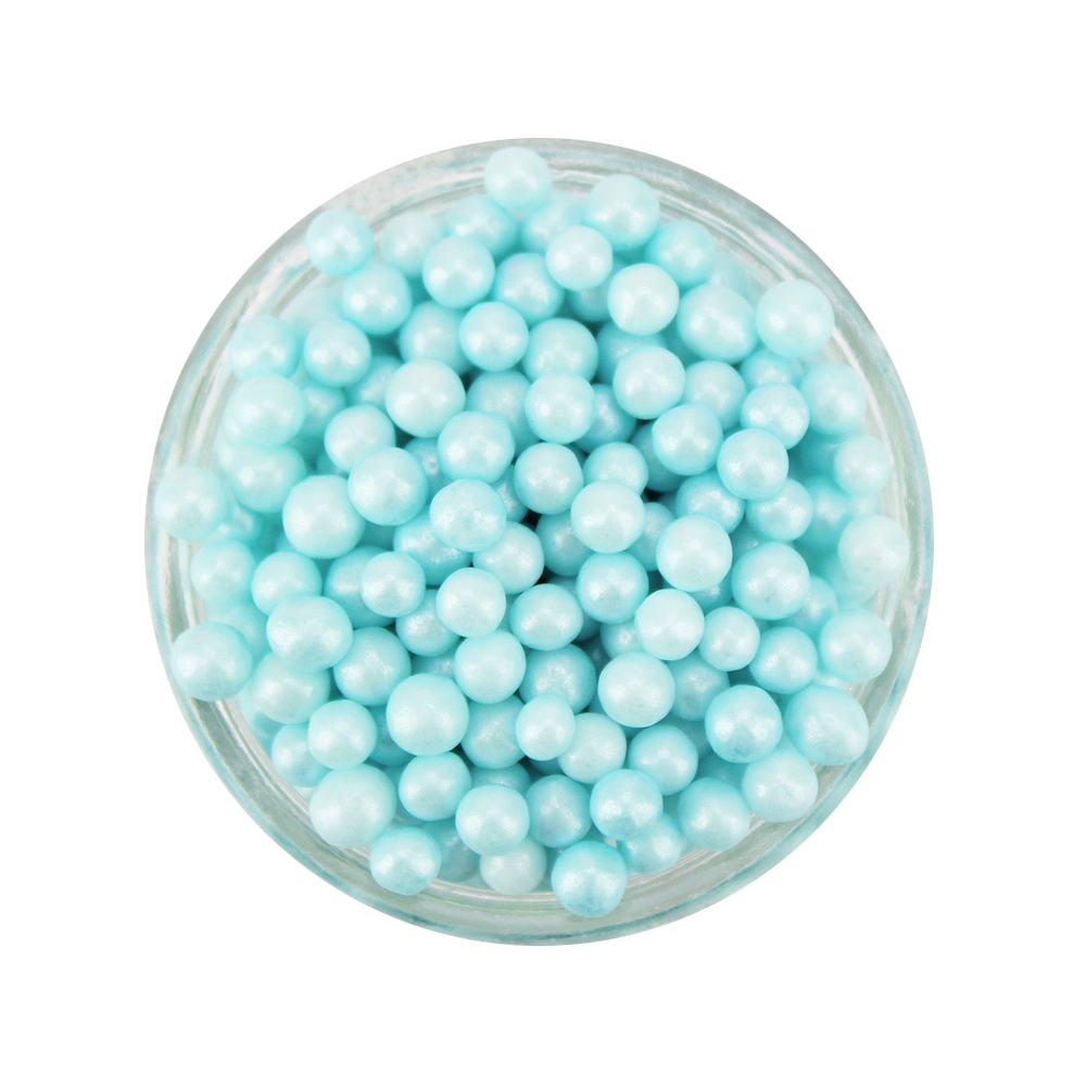Light Blue Sugar Pearls